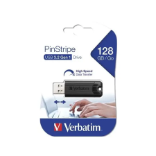 Verbatim 128 GB Pendrive 3.2  PinStripe (fekete) (UV128GPF3) pendrive