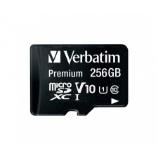 Verbatim 44087 SDXC 256GB U1 Class 10 micro memóriakártya memóriakártya
