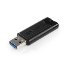 Verbatim 49318 storengo pinstripe 64gb usb 3.0 fekete flash drive pendrive