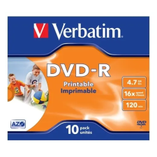 Verbatim 4,7 GB DVD-R lemez írható és újraírható média