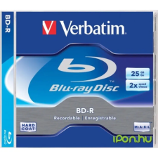 Verbatim BD-R 25GB 1-2x írható és újraírható média