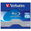 Verbatim BD-R BluRay lemez, kétrétegű, 50GB, 6x, 1 db, normál tok, VERBATIM