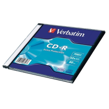 Verbatim CD-R Verbatim DataLife 700MB 80min 52x vékony tokban CDV7052V1DL írható és újraírható média