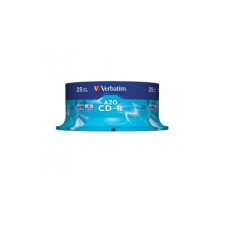 Verbatim CDV7052B25 CD-R Crystal cake box CD lemez 25db/csomag írható és újraírható média