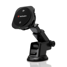 Verbatim CND-02 Wireless autós Qi töltő / tartó 15W - Fekete (31861) mobiltelefon kellék