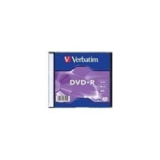 Verbatim DVD-R 4,7 GB 16x Slim írható és újraírható média