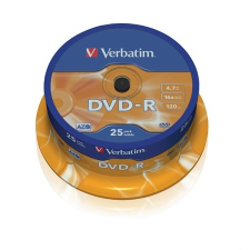 Verbatim DVD-R lemez, AZO, 4,7GB, 16x, hengeren, VERBATIM írható és újraírható média
