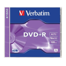 Verbatim DVD+R lemez, AZO, 4,7GB, 16x, normál tok, VERBATIM írható és újraírható média
