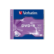 Verbatim DVD-R Verbatim 4,7GB 16x 43519 írható és újraírható média