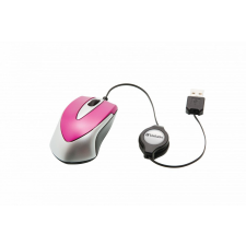 Verbatim Go Mini Optical Travel Mouse Hot Pink egér