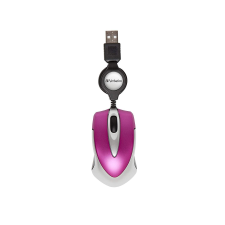 Verbatim Go Mini optikai egér pink (49021) (49021) egér