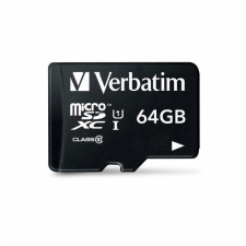 Verbatim - MICRO SDXC CARD 64GB + adapter - 44084 memóriakártya