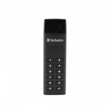 Verbatim Pen Drive 128GB Verbatim Keypad Secure fekete USB-C (49432) (Verbatim 49432) pendrive