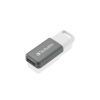 Verbatim Pendrive, 128GB, USB 2.0, VERBATIM "Databar", szürke