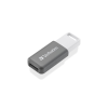 Verbatim Pendrive, 128GB, USB 2.0, VERBATIM "Databar", szürke