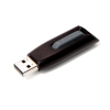 Verbatim Pendrive, 256GB, USB 3.0, 80/25 MB/sec, VERBATIM "V3", fekete-szürke