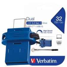 Verbatim Pendrive 32 Gb Usb-C Usb-A Fekete Pendrive Számítógéphez pendrive