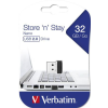 Verbatim Pendrive, 32GB, USB 2.0, 10/3MB/sec, VERBATIM "Nano"
