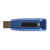 Verbatim Pendrive, 64GB, USB 3.2, 175/80 MB/s, VERBATIM "V3 MAX", kék-fekete