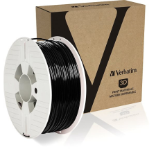 Verbatim PLA 2,85 mm-es 3D nyomtató szál, fekete, 1 kg nyomtató kellék