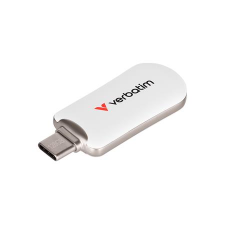 Verbatim Plectra USB-C 3.2 128GB Pendrive - Fehér (30229) pendrive