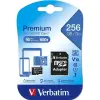 Verbatim Premium microSDXC 256GB UHS-I V10 U1 + SD adapter