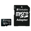 Verbatim Premium microSDXC memóriakártya 128 GB adapterrel (44085)
