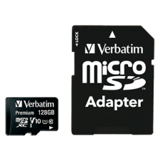 Verbatim Premium microSDXC memóriakártya 128 GB adapterrel (44085) memóriakártya