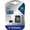 Verbatim Pro microSDHC 32GB UHS-I V30 U3 + SD adapter