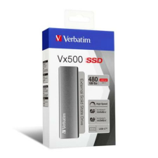 Verbatim SSD (külső memória), 480 GB, USB 3.1, VERBATIM "Vx500", szürke merevlemez