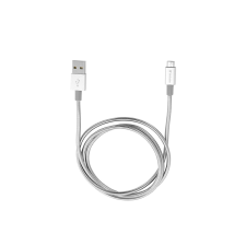 Verbatim USB A -> Micro USB B összekötő kábel 1m ezüst színű (48862) (48862) - Adatkábel kábel és adapter