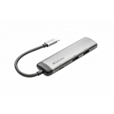 Verbatim USB-C Multiport Hub USB 3.0 | HDMI Silver hub és switch