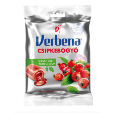 Verbena sugar free csipkebogyó töltött cukorka steviával 60 g 60 g alapvető élelmiszer