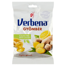 Verbena sugar free gyömbér töltött cukorka 60 g csokoládé és édesség