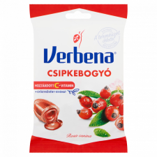  Verbena töltött keménycukorka csipkebogyó kivonattal és C-vitaminnal 60 g csokoládé és édesség