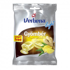 Verbena Verbena sugar free gyömbér töltött cukorka 60 g reform élelmiszer