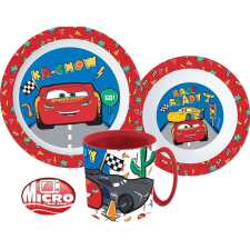 Verdák Disney Verdák étkészlet micro szett bögrével race babaétkészlet