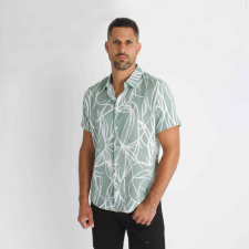 Verdant Shirt - mintás ing - Méret: XXL férfi ing