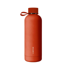  VERDE termosz, 500ml, téglaszínű kulacs, kulacstartó