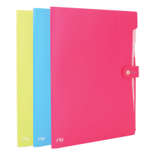 Veritas Group Kft. DELI Iratmappa RIO A4, 8 rekeszes, 3 féle szín mappa