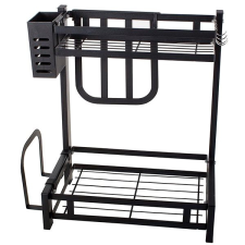 Verk 07125 Konyhai rendszerező, fekete konyhai eszköz