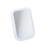 Verk Group Kozmetikai tükör, Verk Group, LED, állítható szögű, 3xAA, USB, fehér, 15x7x20 cm