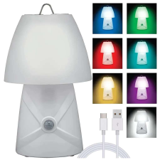 Verk Group RGB LED Éjszakai Lámpa Mozgásérzékelővel, USB Tápellátással éjjeli fény