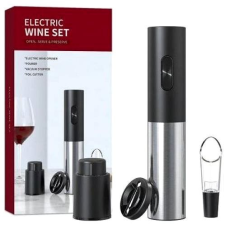 Verk Sada na víno 4v1 AKU, USB černostříbrná konyhai eszköz