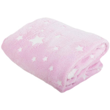 Verk világítós, Soft Dreams Stars, 150×180 cm, rózsaszín lakástextília