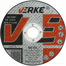 VERKE Fémvágó tárcsa, 125 mm, V44113, Verke csiszolókorong és vágókorong