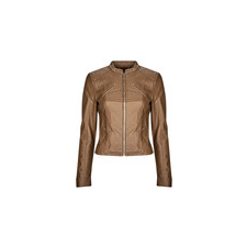 Vero Moda Bőrkabátok VMFAVODONA COATED JACKET NOOS Barna EU M női dzseki, kabát