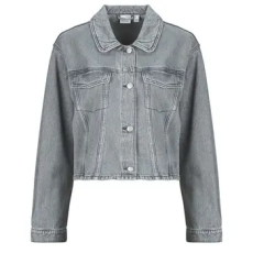 Vero Moda Farmerkabátok VMAYA LS DENIM Szürke EU XS