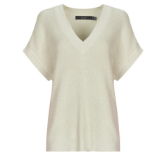 Vero Moda Rövid ujjú pólók VMNEWLEXSUN SHINE Bézs EU XS