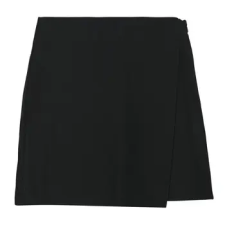 Vero Moda Rövidnadrágok VMMELINA HW SHORT SKORT SOLID Fekete EU XS női rövidnadrág